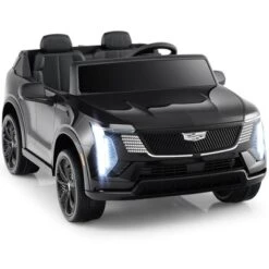 Costway 2 Seater Ride On Truck With Remote Control 3 Speeds LED Lights Horn Music Story Black/Pink/White -Kiddie Kingdom Store GUEST 9dd7ff09 f94d 47e0 b34a 76fa723f7788