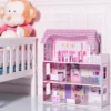 Costway 28'' Pink Dollhouse W/ Furniture Gliding Elevator Rooms 3 Levels Young Girls Toy 2 Costway 28'' Pink Dollhouse W/ Furniture Gliding Elevator Rooms 3 Levels Young Girls Toy -Kiddie Kingdom Store GUEST 9f487dff 4331 4ff0 81b6 01c9d7b7d9a5