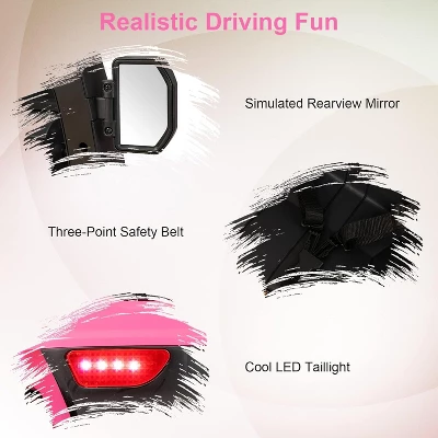 Costway Ride On Forklift 12V Kids Electric Vehicle Construction Truck With Remote Control 2 Speeds Music USB MP3 Lights 8 Costway Ride On Forklift 12V Kids Electric Vehicle Construction Truck With Remote Control 2 Speeds Music USB MP3 Lights - Image 6