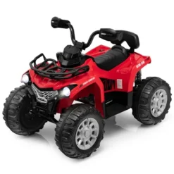 Costway 12V Kids Ride On ATV Electric 4-Wheeler Quad 2 Speeds With Mp3 & Headlights -Kiddie Kingdom Store GUEST a086632a 7674 4ff5 bca5 1bef66d85e57