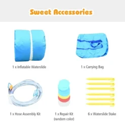 Costway Inflatable Water Slide Crab Dual Slide Bounce House Splash Pool Without Blower -Kiddie Kingdom Store GUEST a0ddea00 b03e 43e8 8b5a e9fa96b74e9f