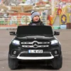 Costway Licensed Mercedes Benz X Class 12V 2-Seater Kids Ride On Car W/ Trunk