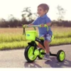 Costway Kids Tricycle Rider With Adjustable Seat Storage Basket Premium Quiet Wheels Non-Slip Handle RedGreen -Kiddie Kingdom Store GUEST a34b6e3f d019 47e1 a6d9 02db2e73b655