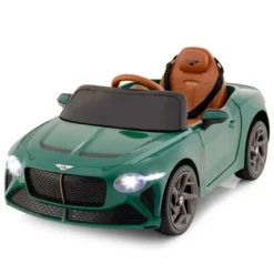 Costway 12V Licensed Bentley Bacalar Kids Electric Ride-on Car With Remote Control Green/Red/White/Black -Kiddie Kingdom Store GUEST a3834ec0 9e19 42f7 8aca 82a82ebba5ea