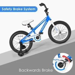 Babyjoy 16'' Kids Bike Bicycle W/ Training Wheels For 5-8 Years Old Girls Boys -Kiddie Kingdom Store GUEST a38866ae fe56 4e2d a176 29af3d5615d4