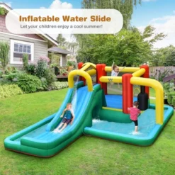 Costway Slide Water Park Climbing Bouncer Pendulum Tunnel Game Without Blower 13 Costway Slide Water Park Climbing Bouncer Pendulum Tunnel Game Without Blower -Kiddie Kingdom Store GUEST a55e99e9 9bf6 4631 ac61 c57fe1d1d279