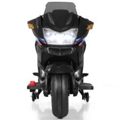 Costway 12V Kids Ride On Motorcycle Electric Motor Bike W/ Training Wheels & Light Black 14 Costway 12V Kids Ride On Motorcycle Electric Motor Bike W/ Training Wheels & Light Black -Kiddie Kingdom Store GUEST a631cba2 46c7 4b45 9f49 be9717506c24