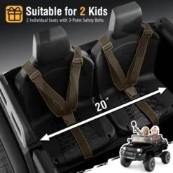 Costway 24V 2 Seater Ride On Car For Kids Licensed Toyota LC250 Ride On Truck With Remote Black/Gray/Navy/Pink/Red 23 Costway 24V 2 Seater Ride On Car For Kids Licensed Toyota LC250 Ride On Truck With Remote Black/Gray/Navy/Pink/Red -Kiddie Kingdom Store GUEST a70823b0 3db4 42b9 883e d2c62a10fb5c