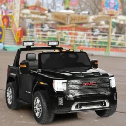 12V 2-Seater Licensed GMC Kids Ride On Truck RC Electric Car W/Storage Box White BlackBluePink Red -Kiddie Kingdom Store GUEST a7704225 c4b6 480b 937b 937aa0ba6ad6