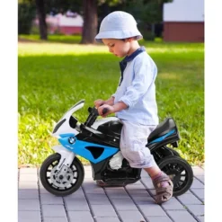 Costway Kids Ride On Motorcycle 6V Battery Powered Electric Toy 3 Wheels