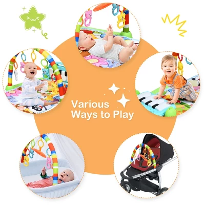 Baby And Toddler Learning Toys Activity Play Mat For Sit Lay Down Infant Tummy Time 4 Baby And Toddler Learning Toys Activity Play Mat For Sit Lay Down Infant Tummy Time - Image 3