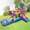 Costway Mutifunctional Kids Infalatable Bounce Castle With 50 Ocean Balls & 735W Blower -Kiddie Kingdom Store GUEST ac4de285 0589 4891 ac06 f6594659f04c