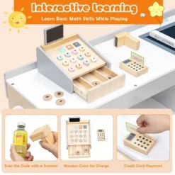 Costway Grocery Store Playset Pretend Play Supermarket Shopping Set With Shopping Cart 13 Costway Grocery Store Playset Pretend Play Supermarket Shopping Set With Shopping Cart -Kiddie Kingdom Store GUEST ace2dbf5 74b9 4c42 a497 710590f1e8d0