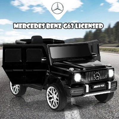 Costway 12V Kids Ride On Car Licensed Mercedes Benz G63 Electric Vehicle With Remote Control 4 Costway 12V Kids Ride On Car Licensed Mercedes Benz G63 Electric Vehicle With Remote Control - Image 2