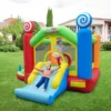 Costway Candy Land Theme Kids Inflatable Bounce Castle With 735W Air Blower Indoor Outdoor -Kiddie Kingdom Store GUEST b0f80a90 af30 4830 b445 e5a2553be44a