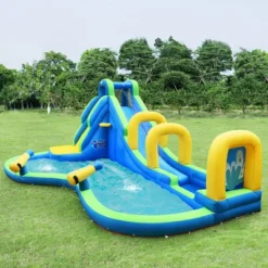 Costway Inflatable Water Slide Kids Bounce House Castle Splash Water Pool With 750W Blower 13 Costway Inflatable Water Slide Kids Bounce House Castle Splash Water Pool With 750W Blower -Kiddie Kingdom Store GUEST b6b48f96 4925 452c 8f37 fe731d143f9f