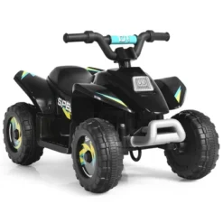 Costway 6V Kids Electric Quad ATV 4 Wheels Ride On Toy Toddlers Forward&Reverse WhiteBlackBlueRed -Kiddie Kingdom Store GUEST b704986a 5114 4ee8 a9d7 52405360bcb3