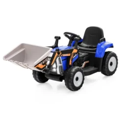 Costway Kids Ride On Excavator Digger 12V Electric Tractor RC W/ Digging Bucket YellowBluePink -Kiddie Kingdom Store GUEST b868b822 690c 4df7 bc4b a39875639aa5