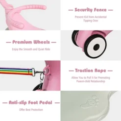 Costway Baby Rocking Horse 4 In 1 Kids Ride On Toy Push Car W/ Music 19 Costway Baby Rocking Horse 4 In 1 Kids Ride On Toy Push Car W/ Music -Kiddie Kingdom Store GUEST b886cd54 4dbf 437f b2ad 9f405b4c604d