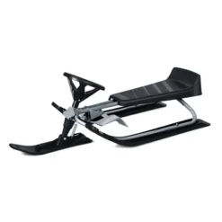 Costway Kids Snow Racer Sled W/Steering Wheel Double Brakes Pull Rope Iron Frame -Kiddie Kingdom Store GUEST b8f6edcb 5413 42f3 b2fb deebcbd1e0d6