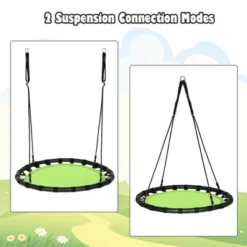 Costway 40'' Flying Saucer Round Tree Swing Kids Play Set W/ Adjustable Ropes Outdoor 16 Costway 40'' Flying Saucer Round Tree Swing Kids Play Set W/ Adjustable Ropes Outdoor -Kiddie Kingdom Store GUEST bbc4941d e7d0 4c45 8da7 39a5d1bf6b81