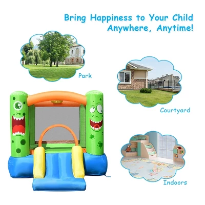 Costway Inflatable Bounce House Jumper Castle Kids Playhouse With 550W Blower 7 Costway Inflatable Bounce House Jumper Castle Kids Playhouse With 550W Blower - Image 5