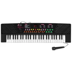 Costway 54 Keys Music Electronic Keyboard Kid Electric Piano Organ W/Mic & Adapter -Kiddie Kingdom Store GUEST c21e81d6 9ab1 4575 97ed 0da5521394fd 1