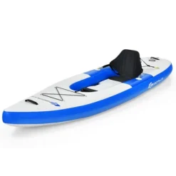 Costway 1 Person Inflatable Kayak Includes Aluminum Paddle With Hand Pump GreenBlue 21 Costway 1 Person Inflatable Kayak Includes Aluminum Paddle With Hand Pump GreenBlue -Kiddie Kingdom Store GUEST c4f56771 e79c 46d8 b256 3b94dfa6848c