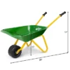 Costway Steel Wheelbarrow For Kids Red/Green 1 Costway Steel Wheelbarrow For Kids Red/Green -Kiddie Kingdom Store GUEST c5831474 64f8 4910 9f7a 8518f64945df