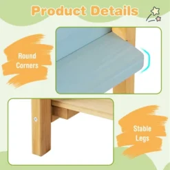 Costway Outdoor Mud Kitchen Set, Outdoor Play Kitchen Set With Removable Water Box -Kiddie Kingdom Store GUEST c9e71db4 1ada 417b 94a6 3ef45374d879