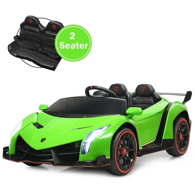 Costway 12V 2-Seater Licensed Lamborghini Kids Ride On Car W/ RC & Swing Function 11 Costway 12V 2-Seater Licensed Lamborghini Kids Ride On Car W/ RC & Swing Function - Image 9