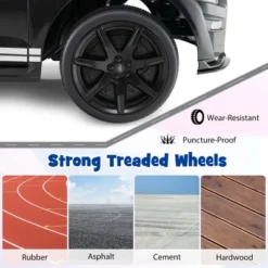 Costway 12V Licensed Ford Mustang Shelby GT500 Kids Ride On Car With Remote Control Black/Navy/Pink/Red -Kiddie Kingdom Store GUEST cc0de391 7a74 4657 83e1 03ea0a816877