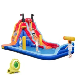 Costway Inflatable Water Slide Park Pirate Theme Bouncer Playhouse Castle With 735W Blower 19 Costway Inflatable Water Slide Park Pirate Theme Bouncer Playhouse Castle With 735W Blower -Kiddie Kingdom Store GUEST cdcefe1d c735 4d80 8a61 5cc7c93c35eb