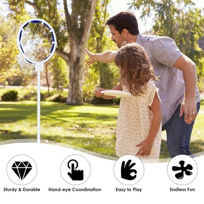 Costway Outdoor Toss Target, Metal Flying Disc Stand W/Storage Bag 9 Costway Outdoor Toss Target, Metal Flying Disc Stand W/Storage Bag - Image 7