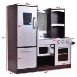 Costway Kids Cooking Pretend Play Toy Children Playset Wooden Kitchen Set Gift -Kiddie Kingdom Store GUEST d06a310c ffd2 4b3f a28e 0bcd076d1ca5