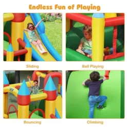 Costway Kids Inflatable Bounce House Jumping Dual Slide Bouncer Castle W/ 780W Blower 16 Costway Kids Inflatable Bounce House Jumping Dual Slide Bouncer Castle W/ 780W Blower -Kiddie Kingdom Store GUEST d278de89 ef6e 42f4 9f50 1becbb169cf2