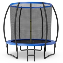 Costway 10FT Recreational Trampoline W/ Ladder Enclosure Net Safety Pad Outdoor Blue/Black/Orange 24 Costway 10FT Recreational Trampoline W/ Ladder Enclosure Net Safety Pad Outdoor Blue/Black/Orange -Kiddie Kingdom Store GUEST d2c5d46e 79b5 4d73 9c7e 23b170433a78