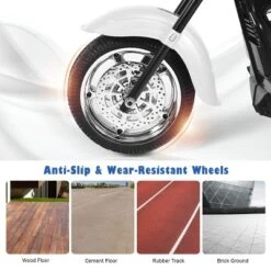 Costway 3 Wheel Kids Ride On Motorcycle 6V Battery Powered Electric Toy Blue/Pink/White/Red -Kiddie Kingdom Store GUEST d40d5a1c 8150 43d6 b22f 149d84e142c6