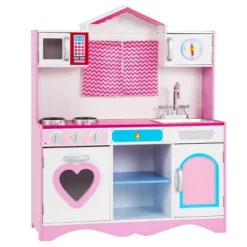 Wood Kitchen Toy Toddler Wooden Playset Kids Cooking Pretend Play Set Gift New -Kiddie Kingdom Store GUEST d5542633 be6c 4fc6 b0b8 063ccd6d520a