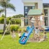 Costway Backyard Wooden Swing Set Slide Playset For Kids Outdoor Climbing Wall Sandpit 1 Costway Backyard Wooden Swing Set Slide Playset For Kids Outdoor Climbing Wall Sandpit -Kiddie Kingdom Store GUEST d60217f2 a5c5 4fe9 8516 c02ee87b1342