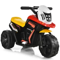 Costway 6V Ride-On Toy Motorcycle Trike 3-Wheel Electric Bicycle W/ Music&Horn -Kiddie Kingdom Store GUEST d7130e4f 39f5 49fe af03 90633f763bc7