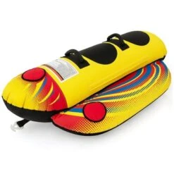 Costway 2 Person Inflatable Banana Boat With Boating & Water Sports 2 EVA-padded Seats 21 Costway 2 Person Inflatable Banana Boat With Boating & Water Sports 2 EVA-padded Seats -Kiddie Kingdom Store GUEST ddc10618 da8a 4cb4 846c 6ec30aa14076