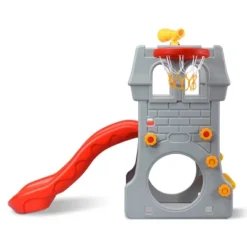 Children Castle Slide Play Slide With Basketball Hoop And Telescope Toy -Kiddie Kingdom Store GUEST dfdf472e 77e4 467c 9bc5 5b5c3a818114 1