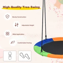 Costway 40'' Flying Saucer Tree Swing Indoor Outdoor Play Set Kids Gift 16 Costway 40'' Flying Saucer Tree Swing Indoor Outdoor Play Set Kids Gift -Kiddie Kingdom Store GUEST e0abae19 1896 47ce b2b1 8ad492f6c9a6