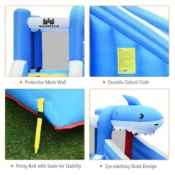 Costway Inflatable Water Slide Animal Shaped Bounce House Castle Splash Water Pool Without Blower -Kiddie Kingdom Store GUEST e2b7a044 60c1 4d1a 8dfd 526fb6aa902c