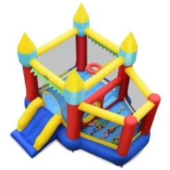 Costway Inflatable Bounce House Slide Jumping Castle Ball Pit Tunnels Without Blower -Kiddie Kingdom Store GUEST e384b106 3a73 45c7 8371 19516dc915a5