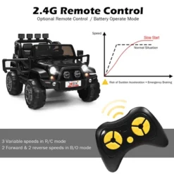 Costway 12V Kids Ride On Car 2 Seater Truck RC Electric Vehicles W/ Storage Room -Kiddie Kingdom Store GUEST e3bf8137 1e3e 4904 87e0 9682f1aa4cdb