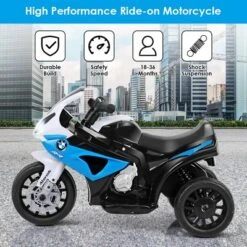 Costway Kids Ride On Motorcycle 6V Battery Powered Electric Toy 3 Wheels -Kiddie Kingdom Store GUEST e505dd71 91d9 4996 929f d0ac494a0853