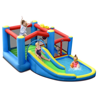 Costway Inflatable Kids Water Slide Outdoor Indoor Slide Bounce Castle (without Blower) 11 Costway Inflatable Kids Water Slide Outdoor Indoor Slide Bounce Castle (without Blower) - Image 9