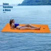 Costway 3-Layer Tear-proof Water Mat Floating Pad Island Water Sports Relaxing -Kiddie Kingdom Store GUEST e5d48c09 1d6e 4a25 9d70 280e99c5e169